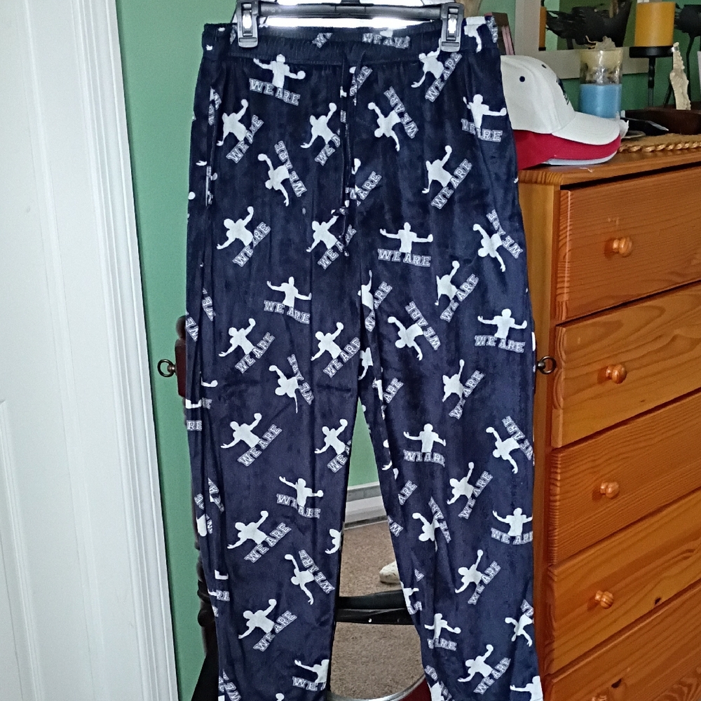 🤑BOGO PENN STATE Pajama Pants with WE ARE Graphic SIZE L
